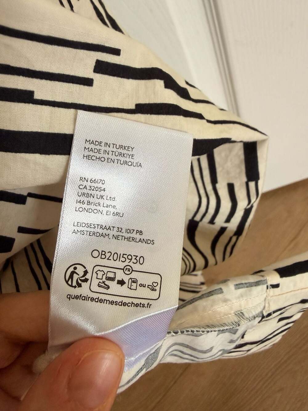 Anthropologie The Somerset Maxi Dress: Poplin Halter Edition in Geometric Print - Picture 5 of 11